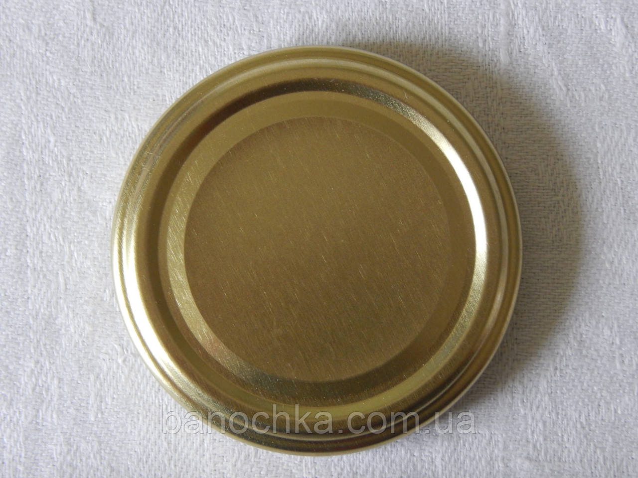 Кришка закаточна твіст-офф розмір 66 мм золото