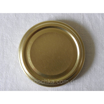 Кришка закаточна твіст-офф розмір 66 мм золото