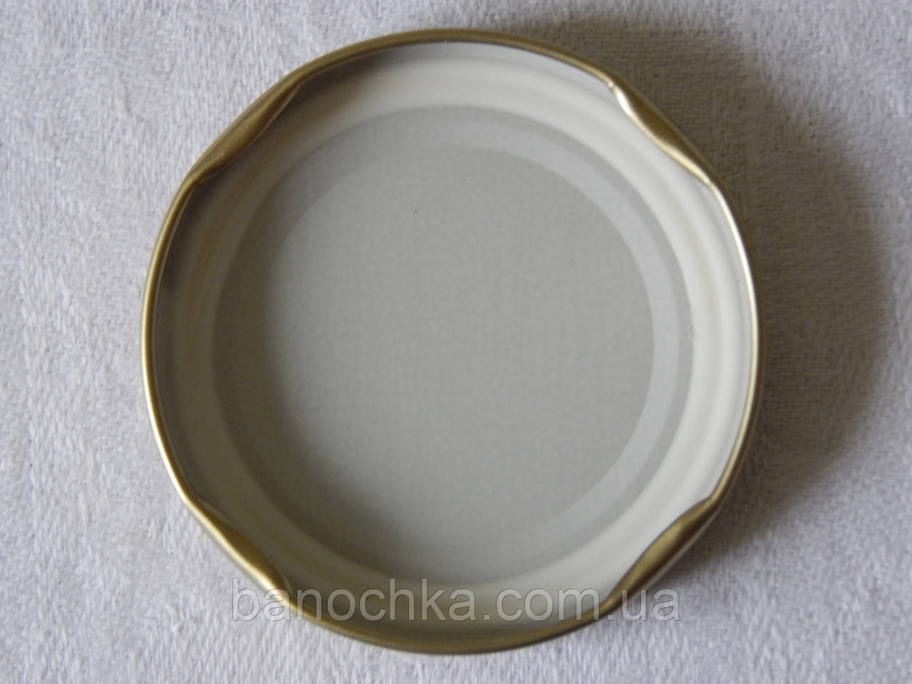 Кришка закаточна твіст-офф розмір 66 мм золото