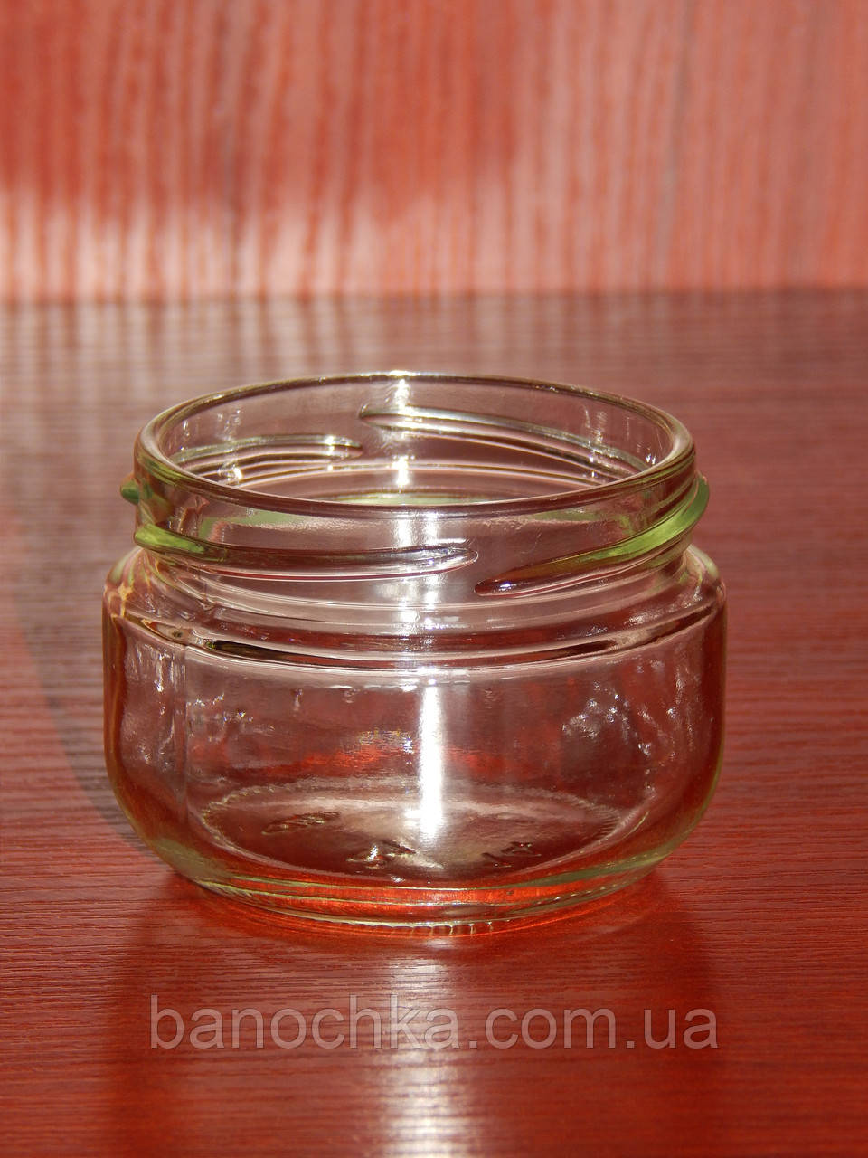 Банка скляна 100 мл з горловиною твіст 66 мм (24 штуки в упаковці)