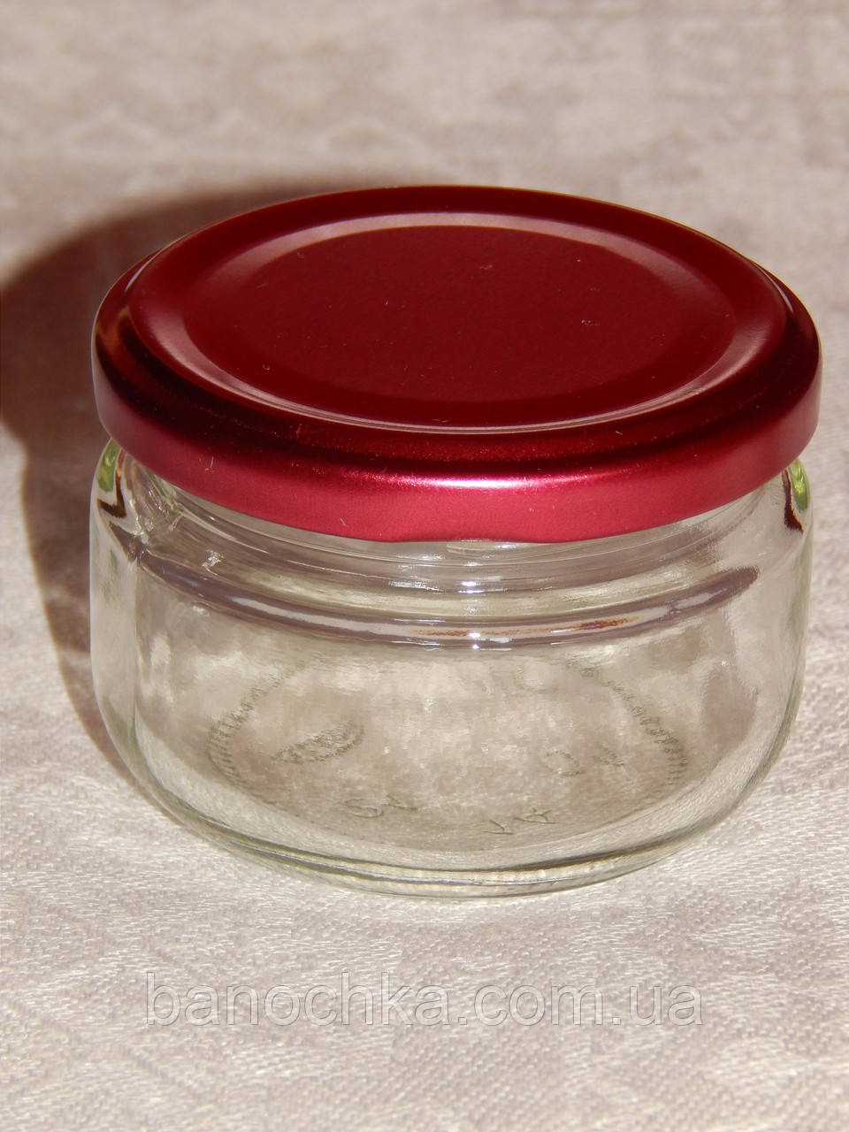 Банка скляна 100 мл з горловиною твіст 66 мм (24 штуки в упаковці)