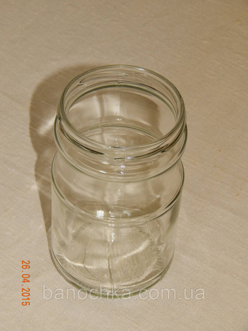 Банка скляна 720 мл твіст 82 Curved (15 штук в упаковці)