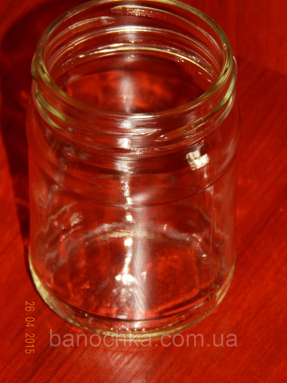 Банка скляна 250 мл з горловиною твіст 66 мм (24 штуки в упаковці)