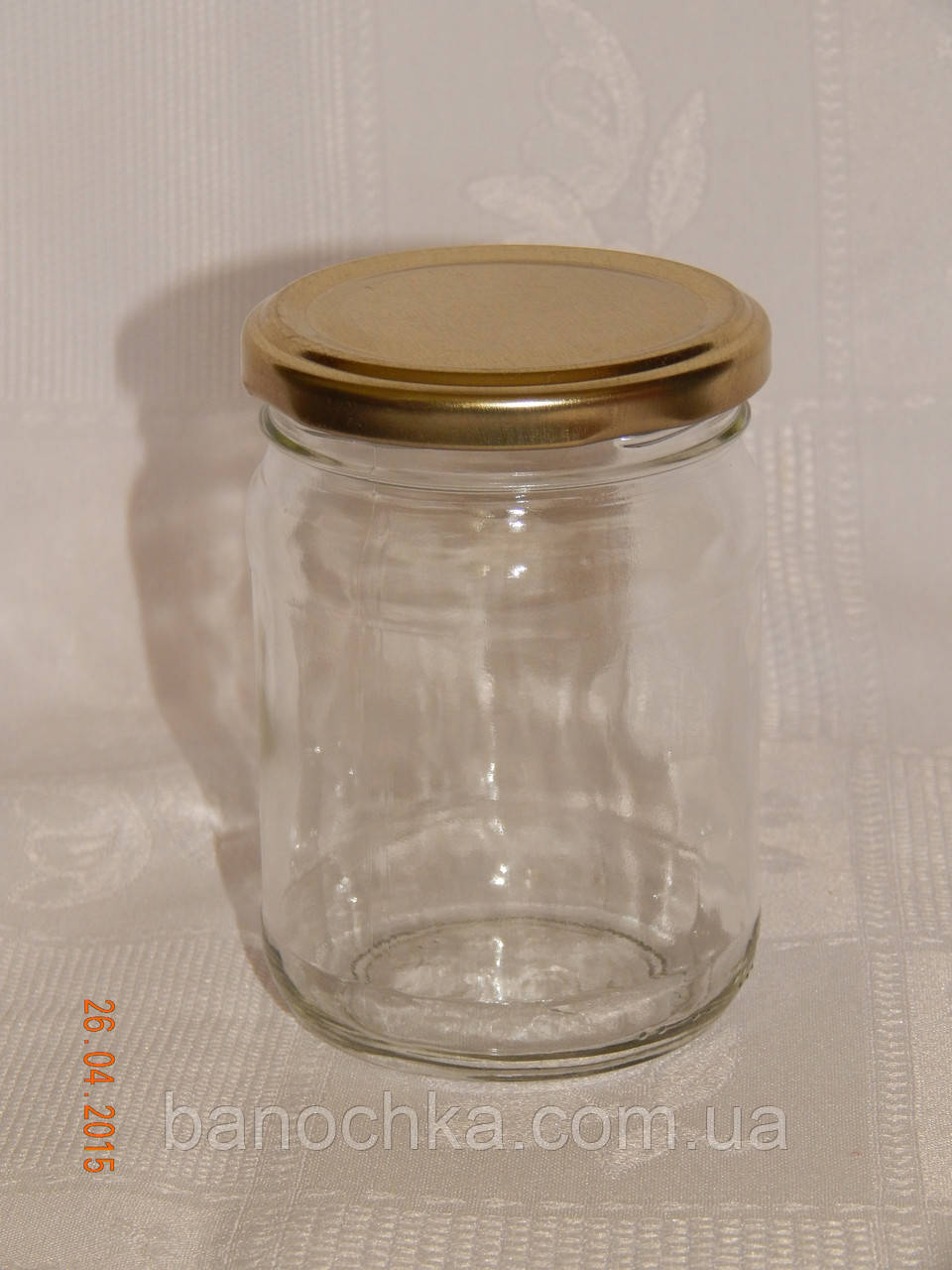 Банка скляна 250 мл з горловиною твіст 66 мм (24 штуки в упаковці)