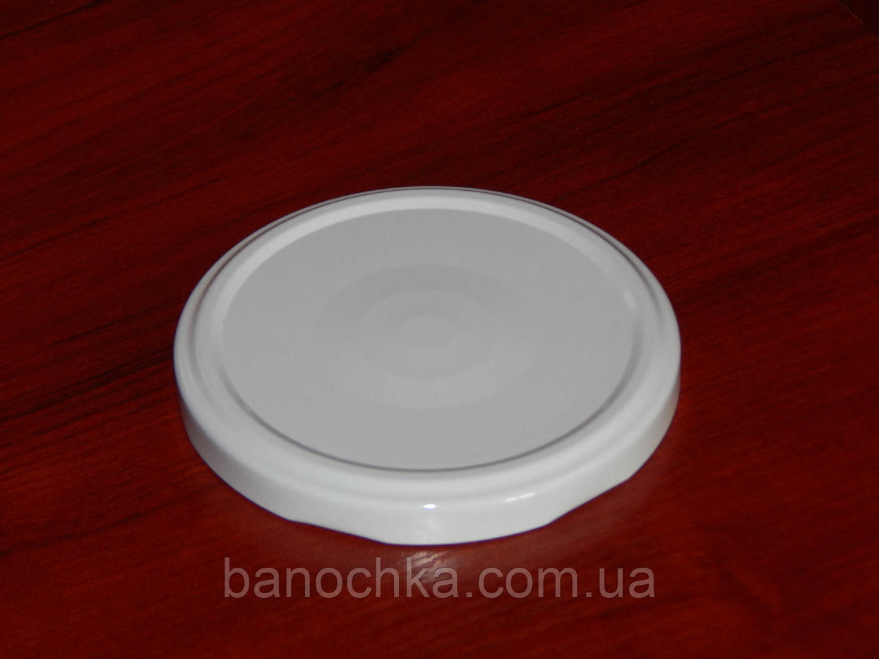 Кришка закаточна твіст-офф розмір 82 мм біла