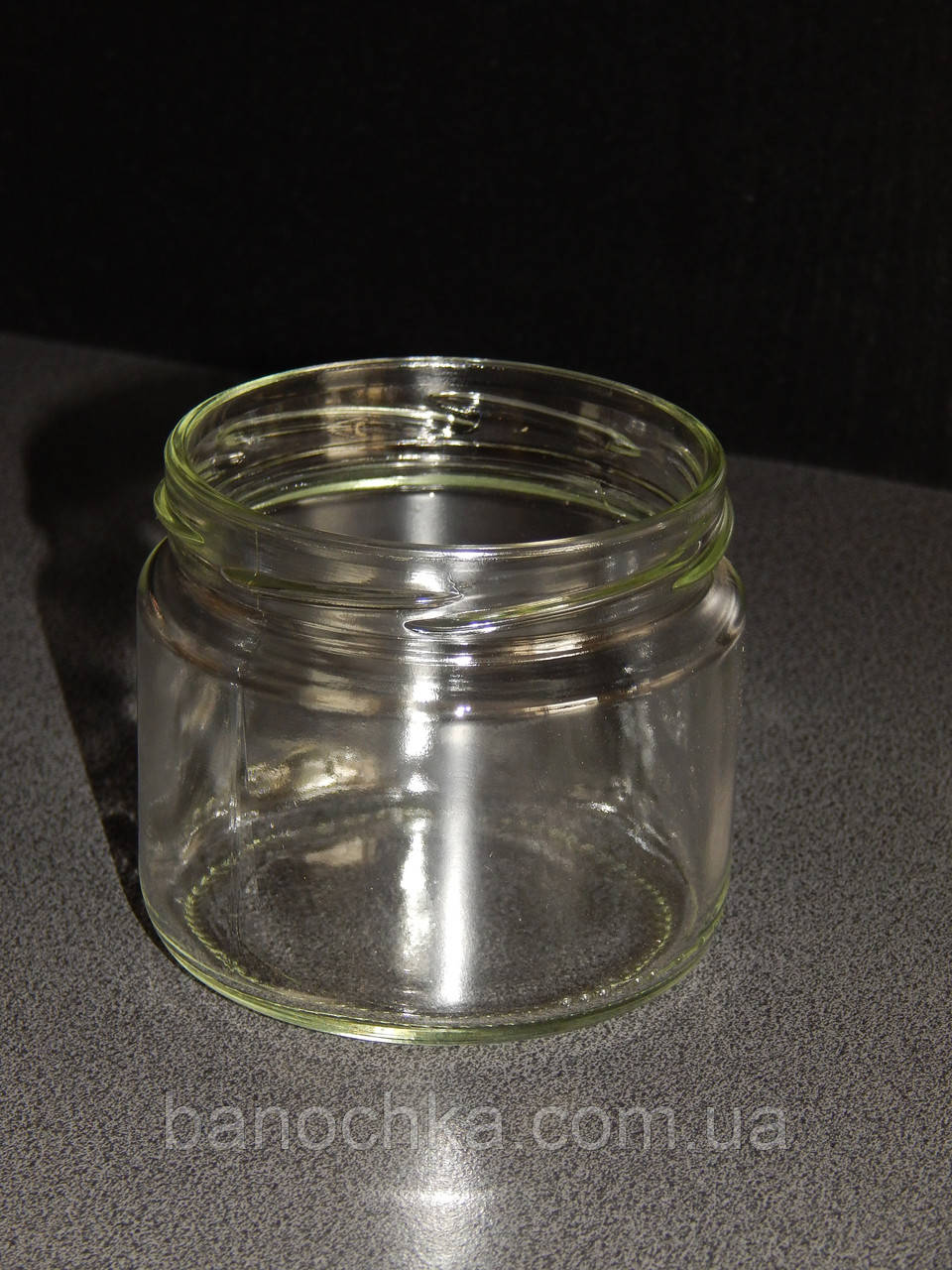 Банка скляна 330 мл з горловиною твіст 82 мм (15 штук в упаковці)