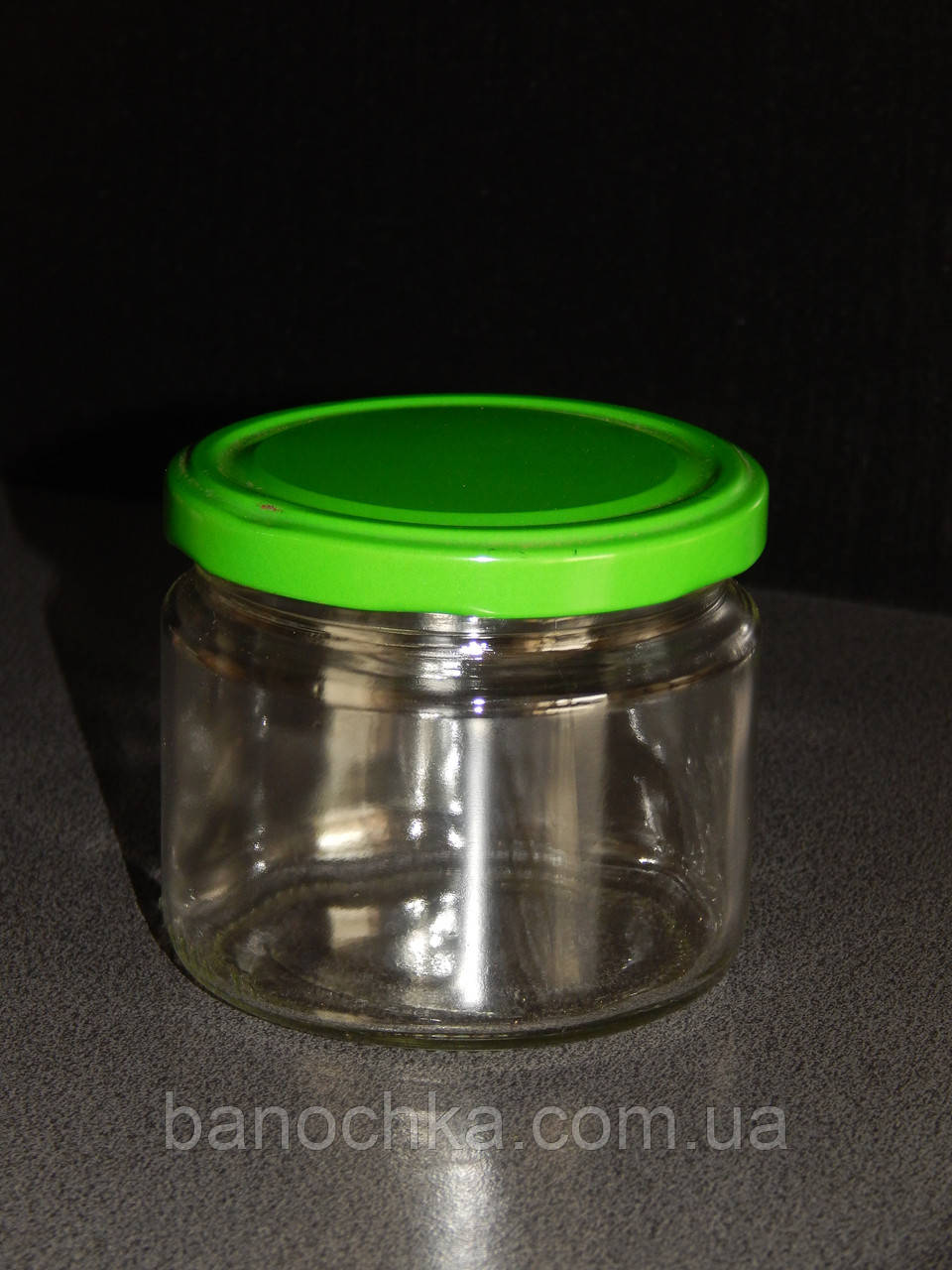 Банка скляна 330 мл з горловиною твіст 82 мм (15 штук в упаковці)