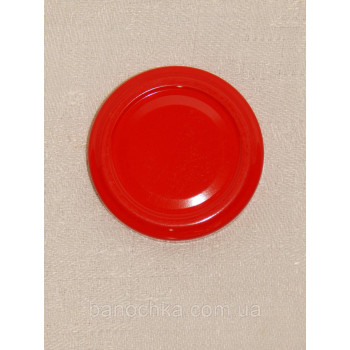 Кришка закаточна твіст-офф розмір 53 мм червона
