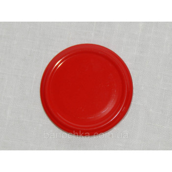 Кришка закаточна твіст-офф розмір 66 мм червона