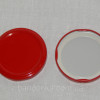 Кришка закаточна твіст-офф розмір 66 мм червона