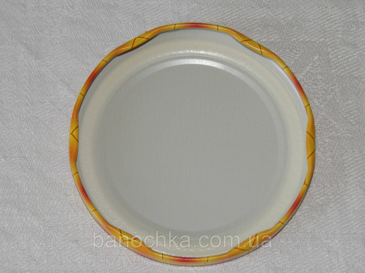 Кришка закаточна твіст-офф розмір 82 мм бджілка з відрами