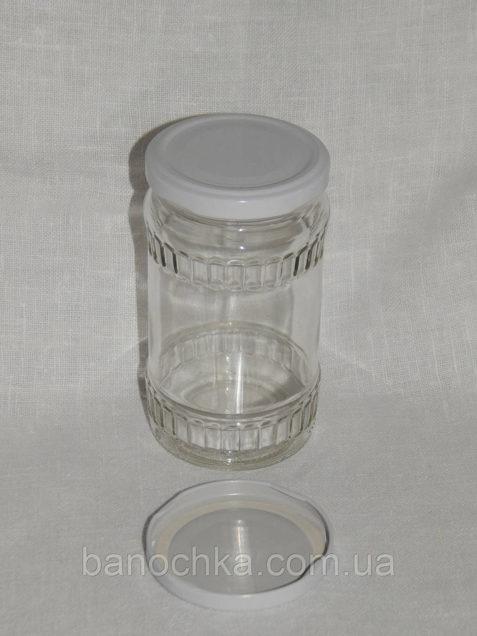 Кришка закаточна твіст-офф розмір 66 мм біла