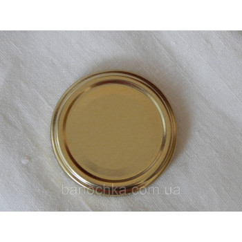Кришка закаточна твіст-офф 63 мм золото
