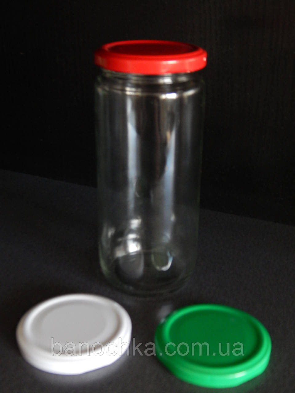 Склобанка 500 мл з горловиною твіст 66 мм Колба (24 штуки в упаковці)