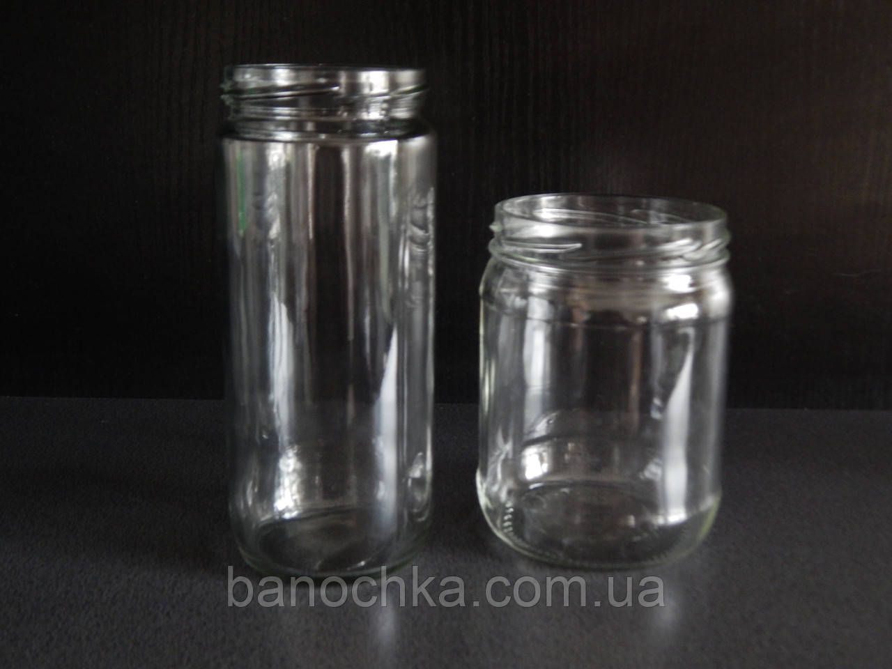 Склобанка 500 мл з горловиною твіст 66 мм Колба (24 штуки в упаковці)