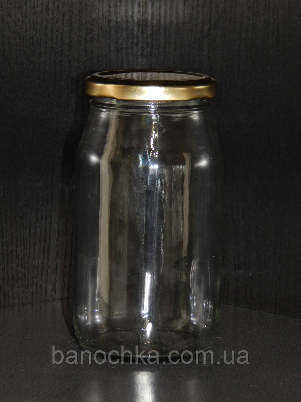 Банка скляна 415 мл твіст 63 мм (24 штуки в упаковці)