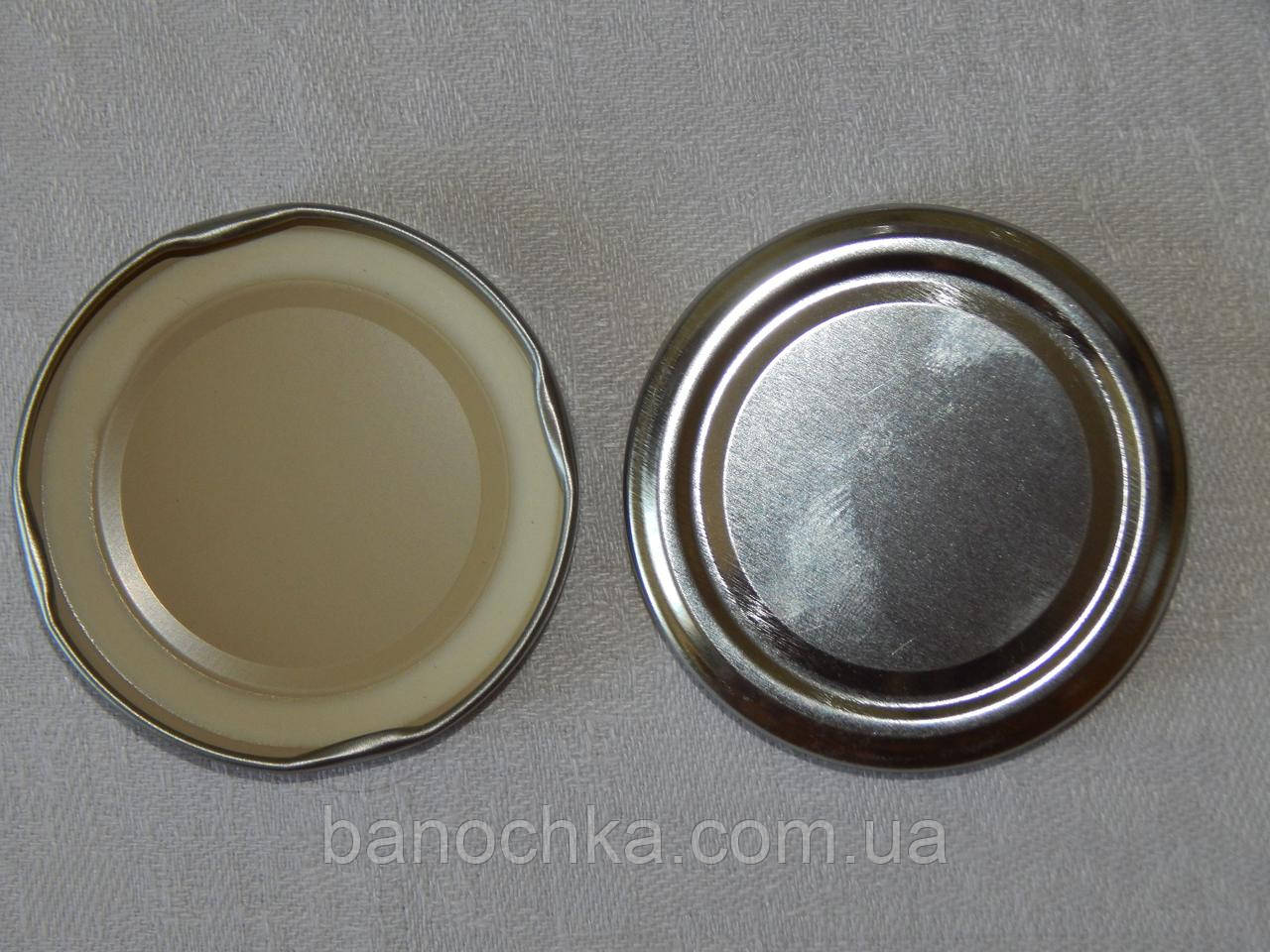 Кришка закаточна твіст-офф 66 мм срібло