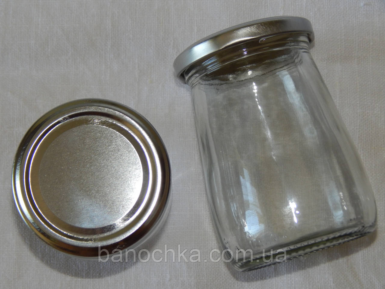 Кришка закаточна твіст-офф 66 мм срібло