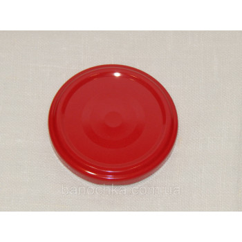Крышка закаточна твіст-офф 63 мм червона