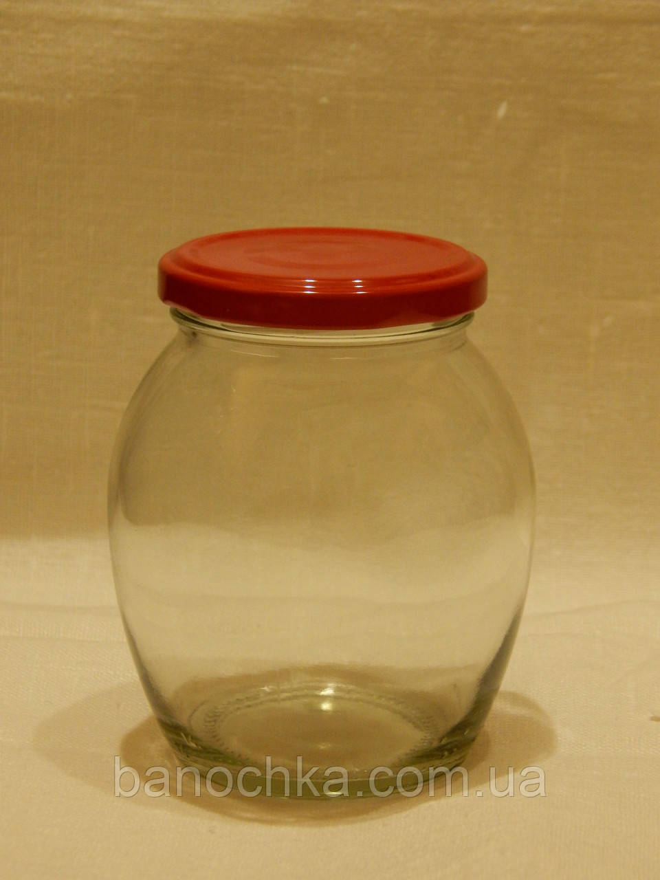 Крышка закаточна твіст-офф 63 мм червона