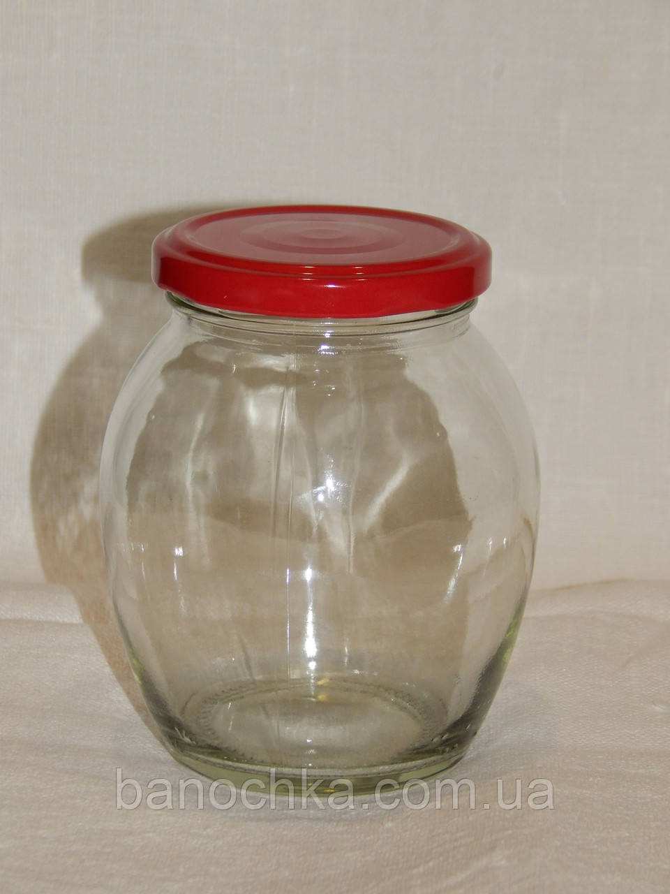 Крышка закаточна твіст-офф 63 мм червона