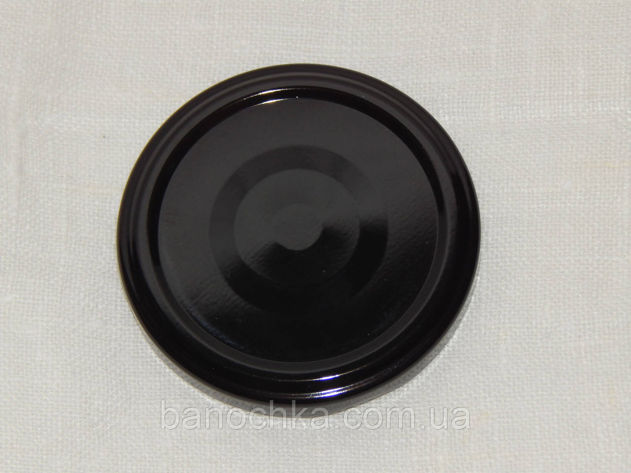 Кришка закаточна твіст-офф розмір 66 мм чорна