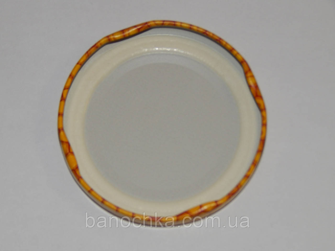 Кришка закаточна твіст-офф розмір 66 мм медова