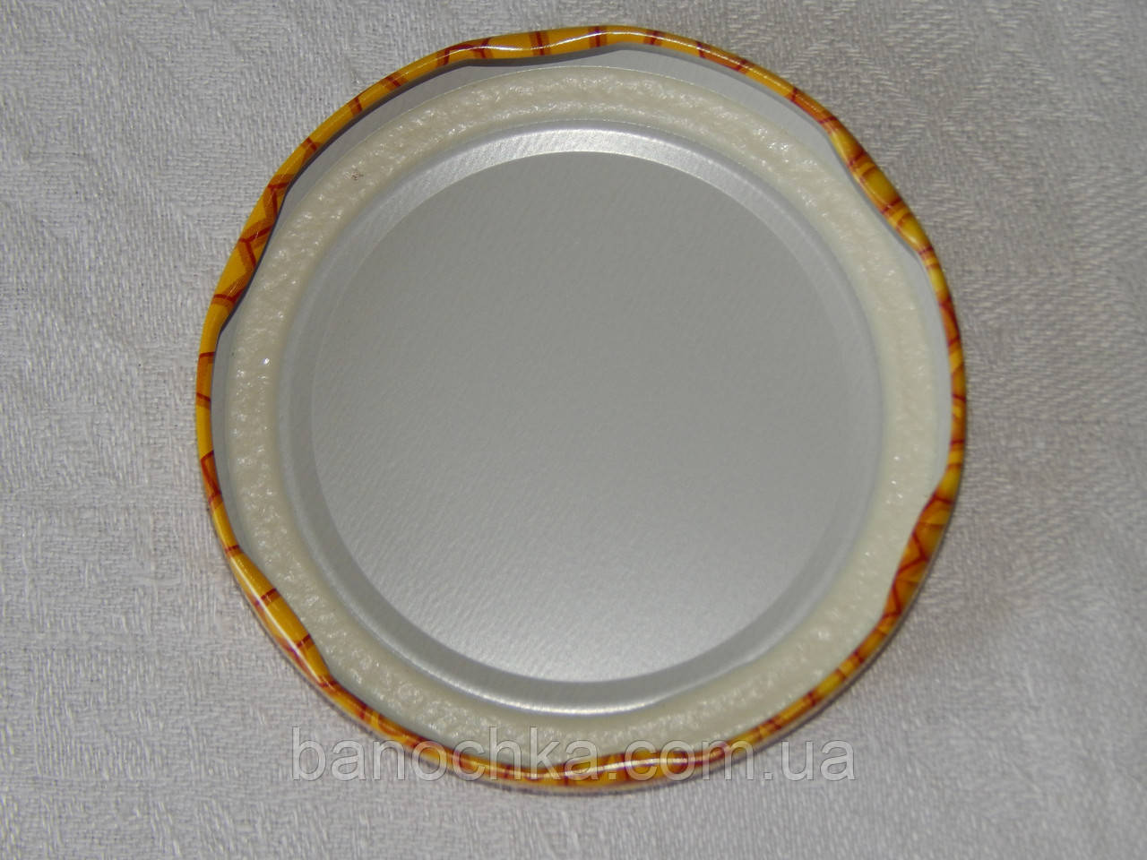 Кришка закаточна твіст-офф 82 мм медова