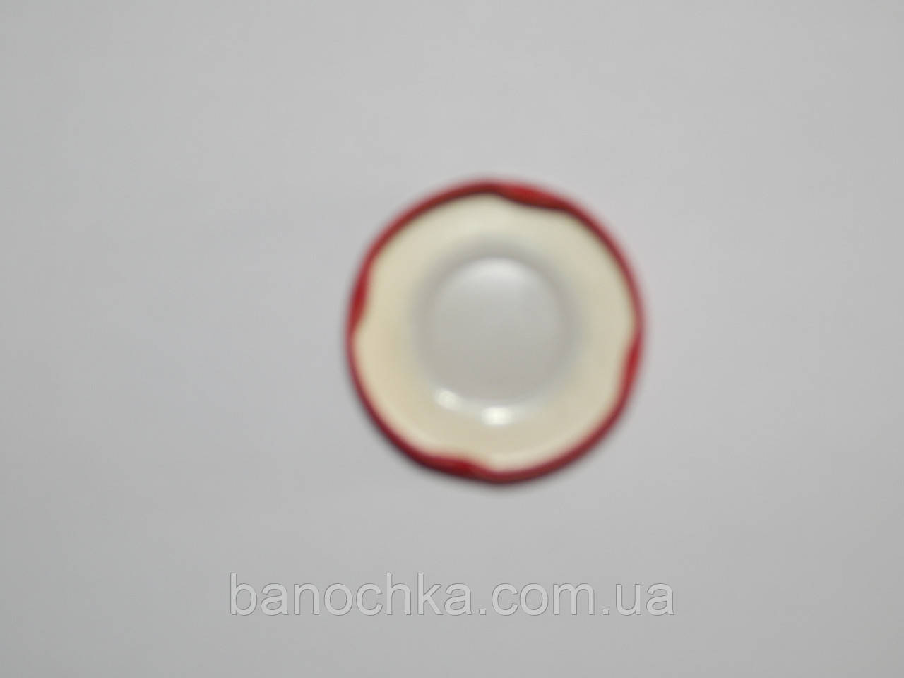 Кришка закаточна твіст-офф розмір 43 мм червона