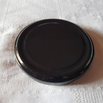 Кришка закаточна твіст-офф розмір 82 мм чорна