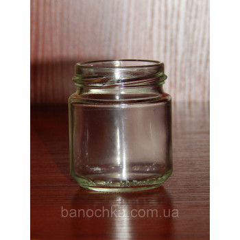 Банка склянна 100 мл з горловиною твіст 53 мм (40 штук в упаковці)