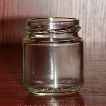 Банка склянна 100 мл з горловиною твіст 53 мм (40 штук в упаковці)