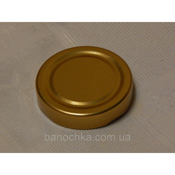 Кришка закаточна твіст-офф 63 мм Deep золото (висота 15 мм)