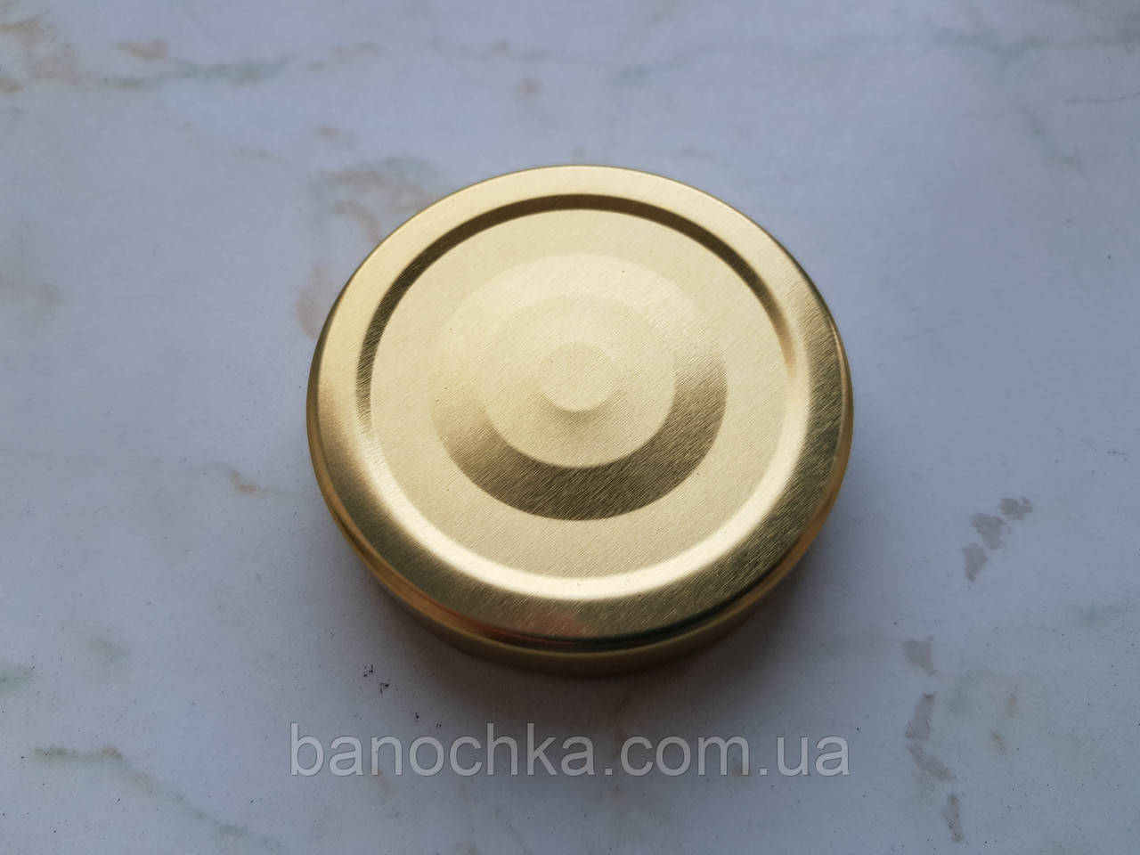 Кришка закаточна твіст-офф 63 мм Deep золото (висота 15 мм)