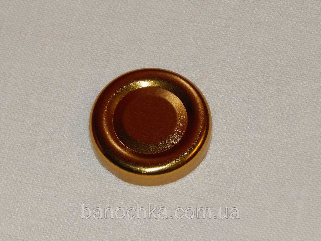 Кришка закаточна твіст-офф розмір 38 мм золото