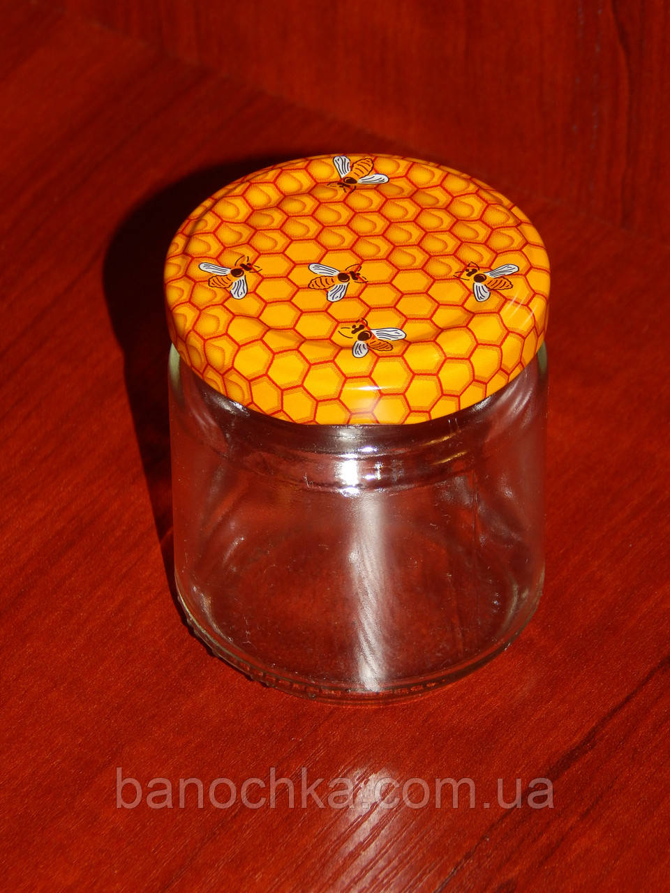 Кришка закаточна твіст-офф розмір 53 мм медова