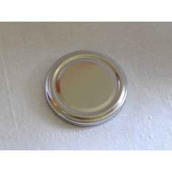 Кришка закаточна твіст-офф 63 мм срібло