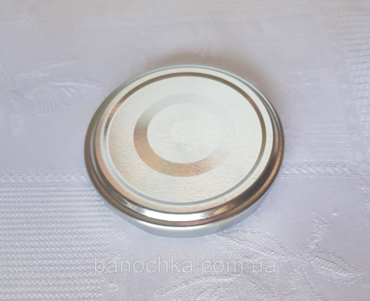 Кришка закаточна твіст-офф 63 мм срібло