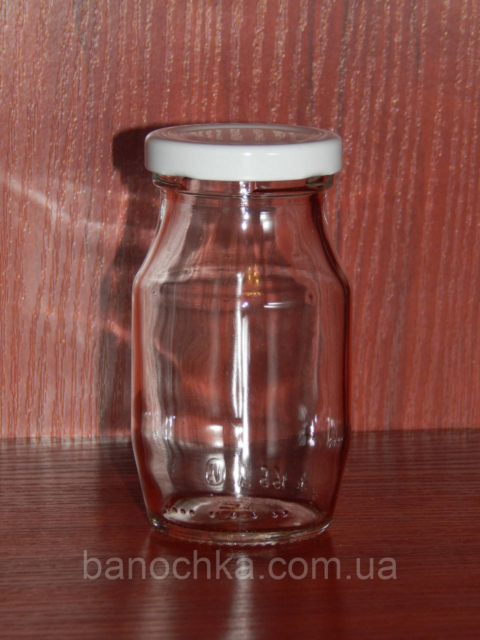 Банка скляна 156 мл з горловиною твіст 48 мм (35 штук в упаковці)