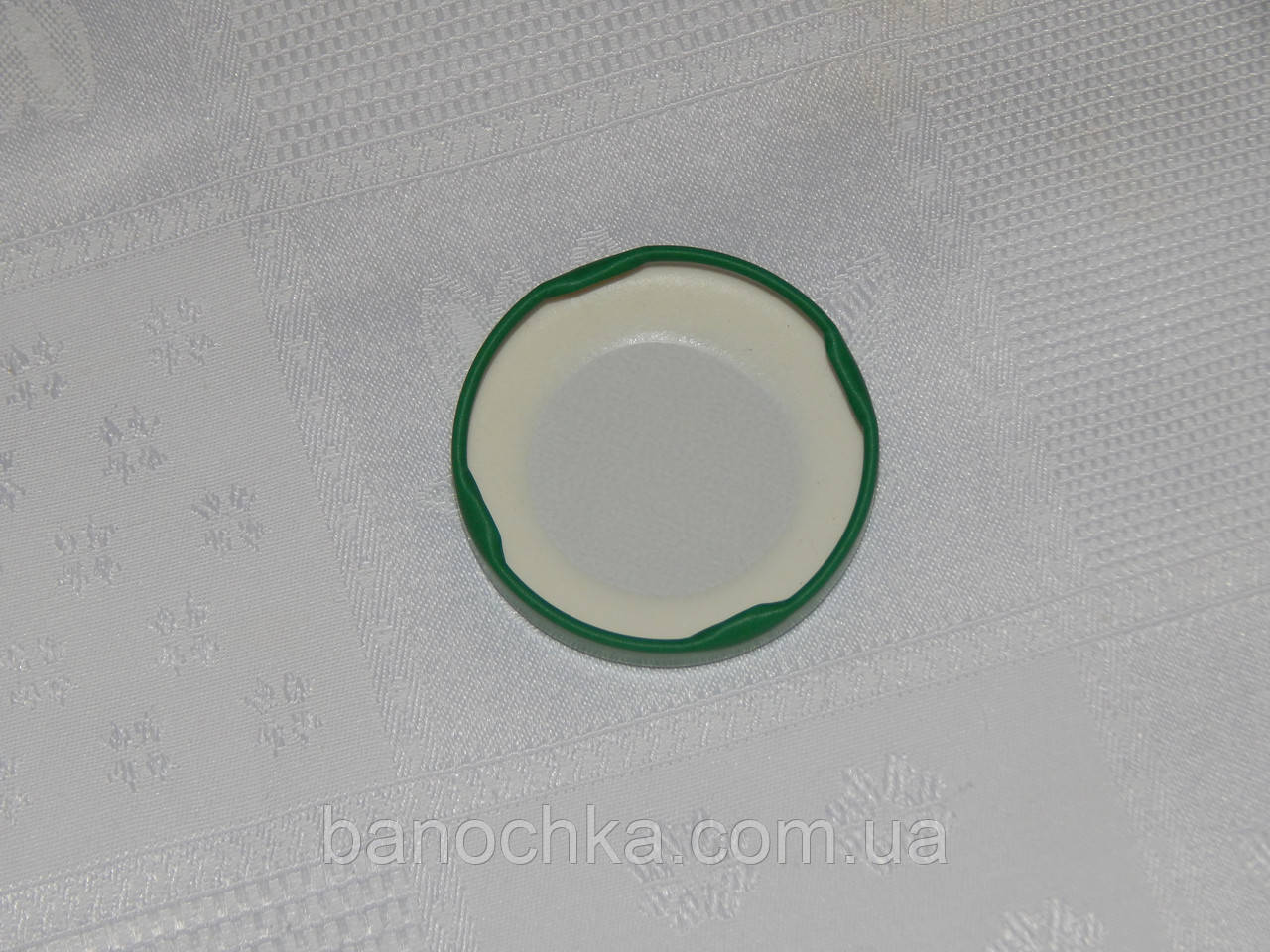 Кришка закаточна твіст-офф розмір 48 мм зелена