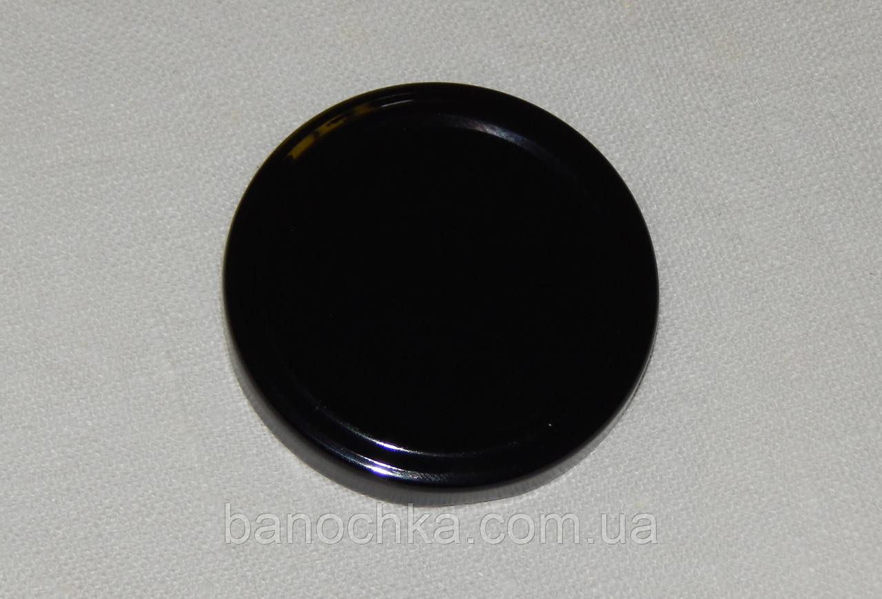 Кришка закаточна твіст-офф 63 мм чорна