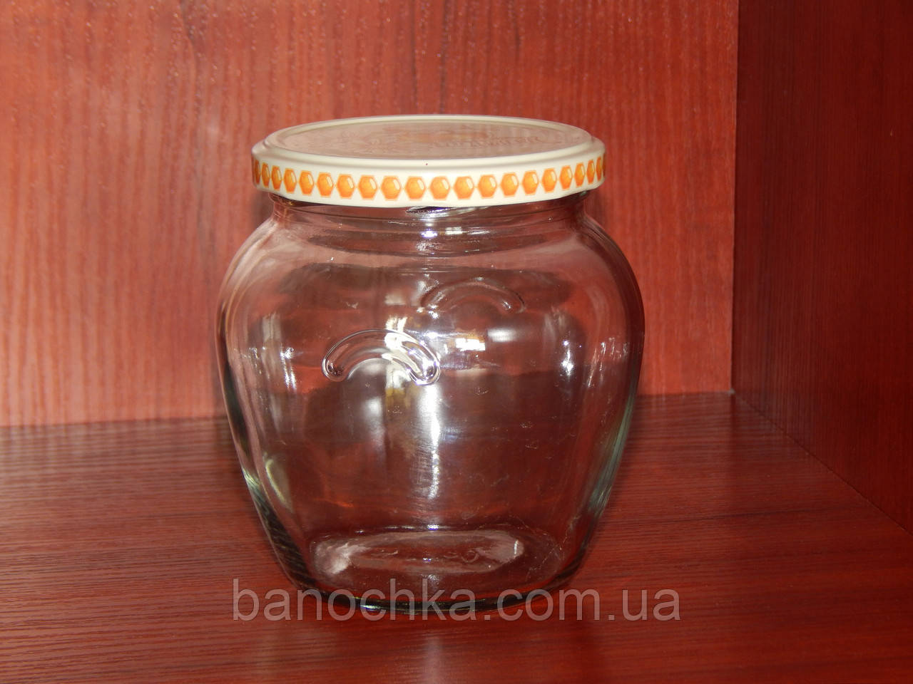 Кришка закаточна твіст-офф розмір 82 мм мед - ромашки