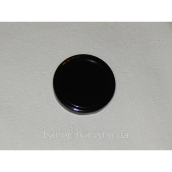 Кришка закаточна твіст-оф розмір 48 мм чорна