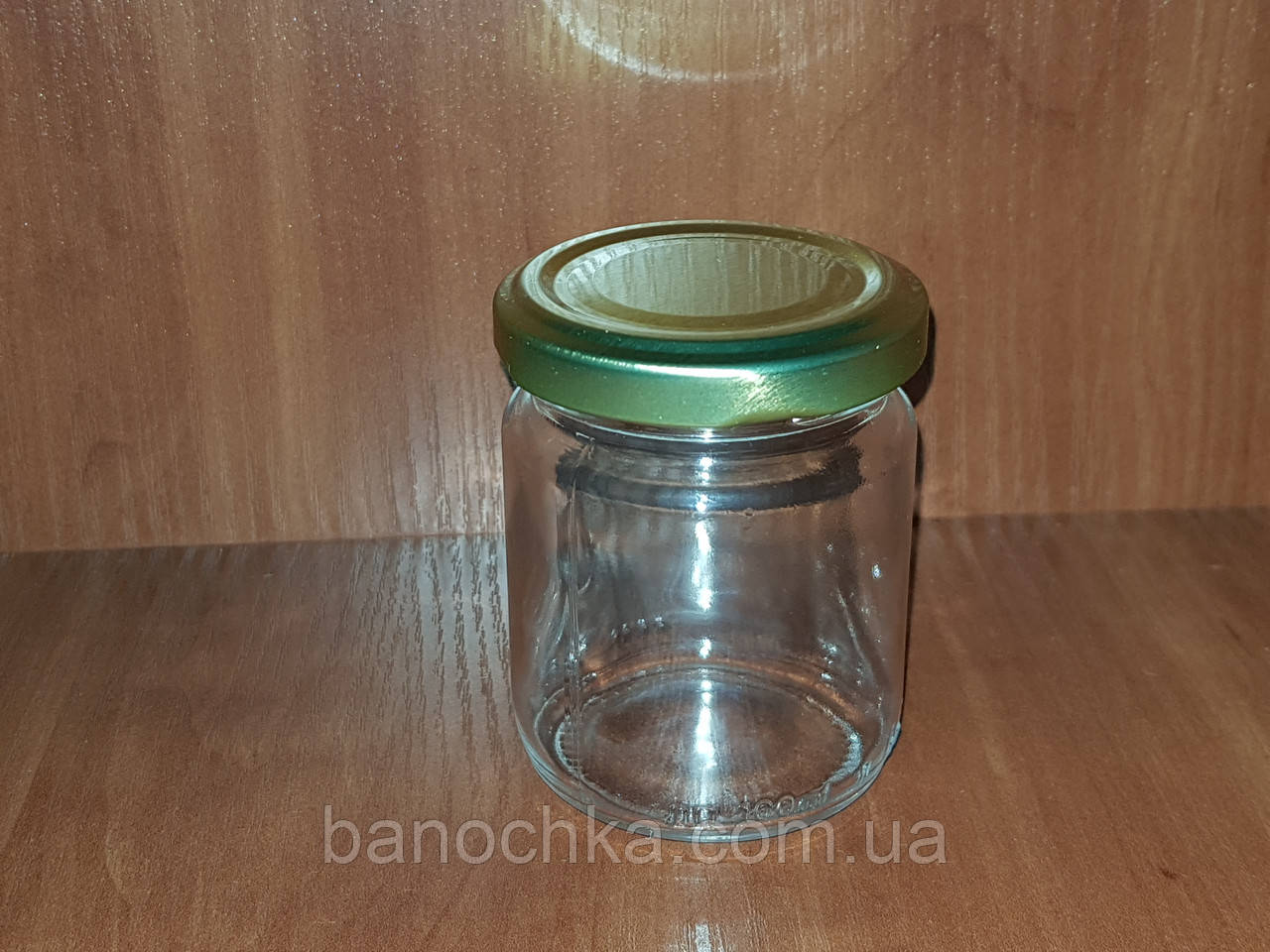 Банка склянна 100 мл з золотистою кришкою 53 мм (40 штук)