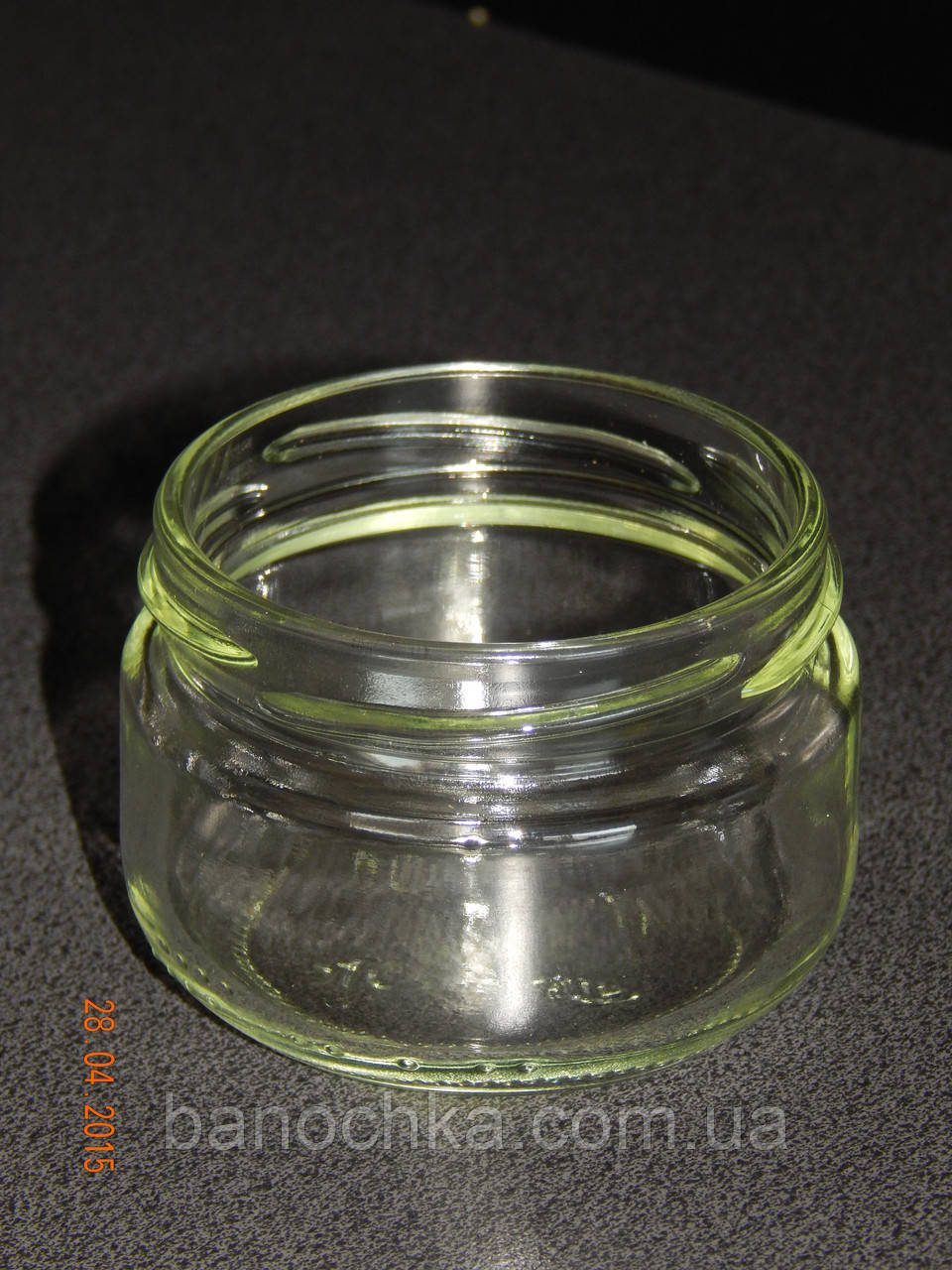 Банка скляна 100 мл з кришкою "Вишиванка" 66 мм (24 штуки)