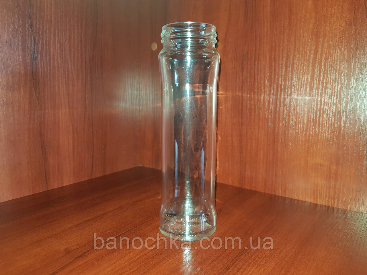 Банка скляна 212 мл з чорною кришкою 48 мм HAUT (30 штук)