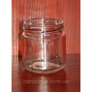 Банка скляна 200 мл з горловиною твіст 66 мм (24 штуки в упаковці)