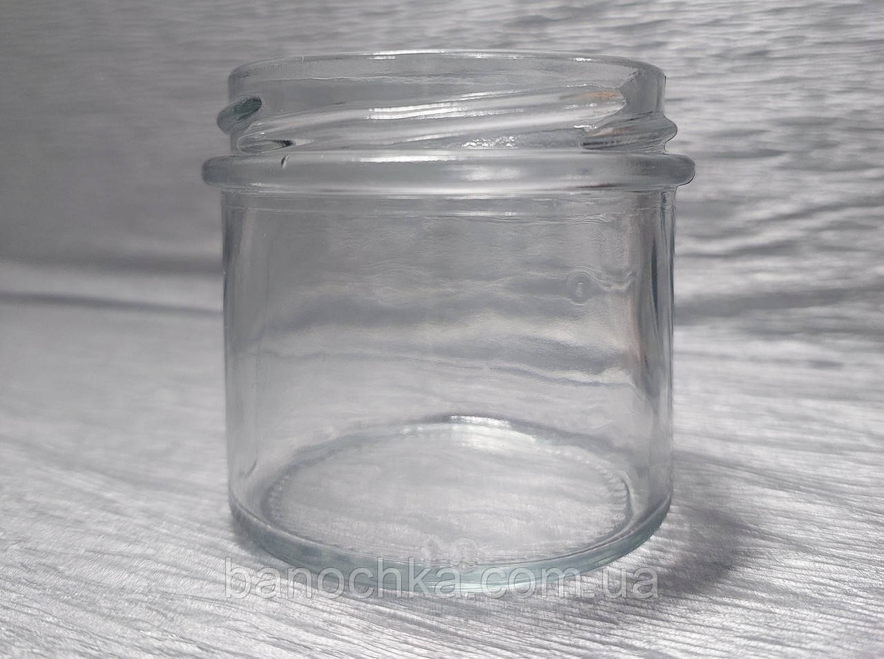 Банка скляна 135 мл з білою кришкою 63 мм (25 штук)