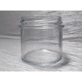 Банка скляна 135 мл із сріблястою кришкою 63 мм (25 штук)